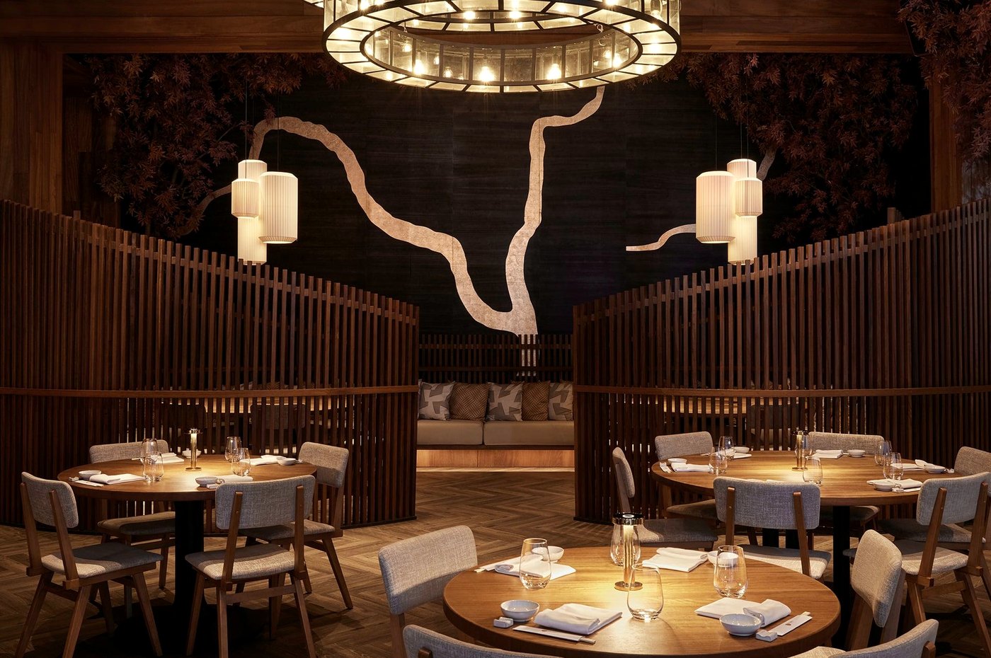 Salle du restaurant Nobu Marrakech